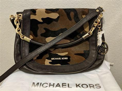 Michael kors camo bag + FREE SHIPPING 